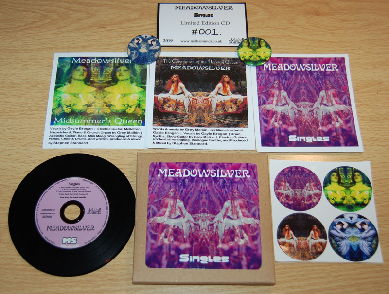 Meadowsilver Singles e.p limited CD edition 