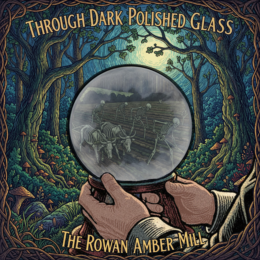 Through Dark Polished Glass Remastered  by The Rowan Amber Mill